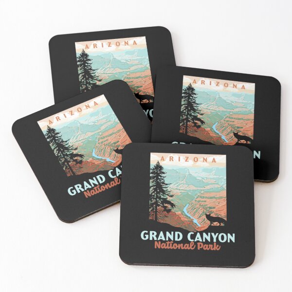 Item preview, Grand Canyon National Park, Arizona Vintage WPA Style designed and sold by TARABENNIE01.