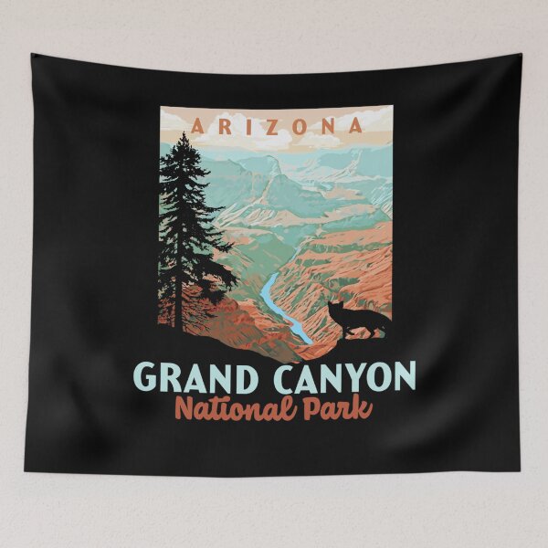 Item preview, Grand Canyon National Park, Arizona Vintage WPA Style designed and sold by TARABENNIE01.