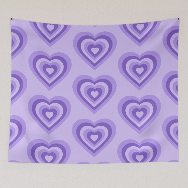 Item preview, Y2K Heart Purple designed and sold by tangelos.