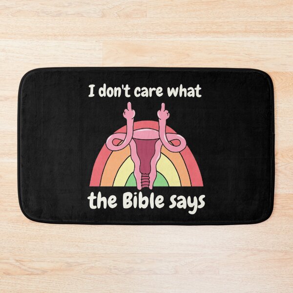 Item preview, Uterus - I dont care what the Bible says designed and sold by ValentinaHramov.