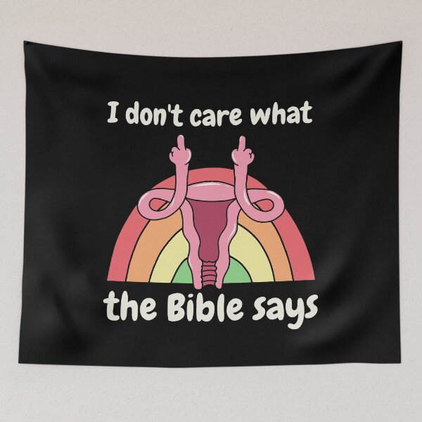 Item preview, Uterus - I dont care what the Bible says designed and sold by ValentinaHramov.