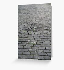 Cobblestones Greeting Card