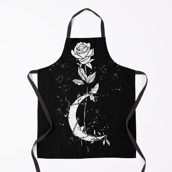 Item preview, Moon Rose - Vintage Occult Witchcraft The Gothic Witch designed and sold by MakeGoodChoices.