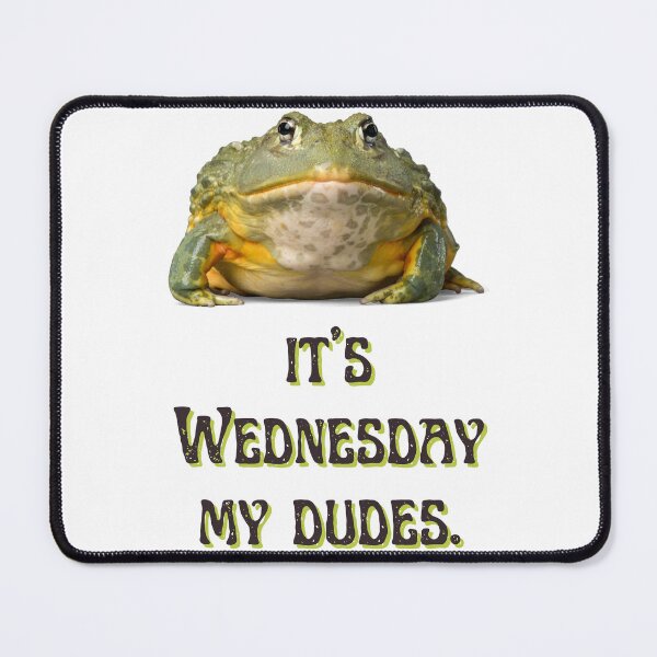 Item preview, It's Wednesday My Dudes designed and sold by ZestyFruit.