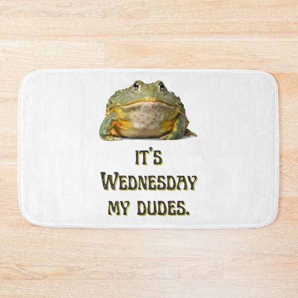 Item preview, It's Wednesday My Dudes designed and sold by ZestyFruit.