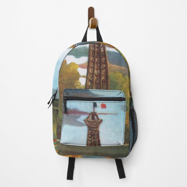 Item preview, Henri Rousseau's famous painting of the Seine and Eiffel-tower in the sunset from 1910 designed and sold by The Happy Plot.