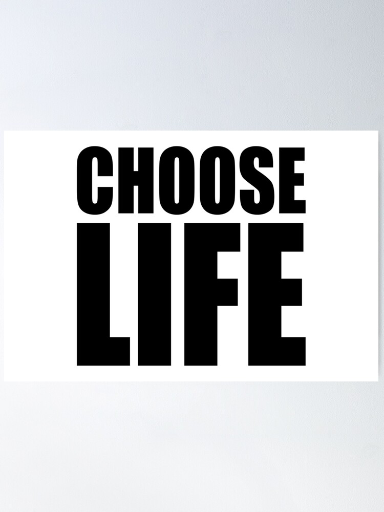 Alternate view of NDVH Choose Life Poster
