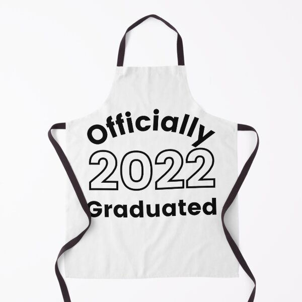 Item preview, Officially Graduated 2022. Typography Black Graduation 2022 Design. designed and sold by That Cheeky Tee.