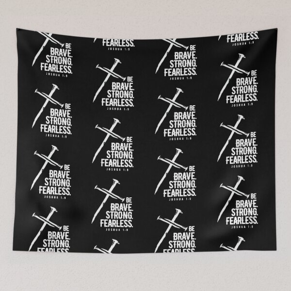 Item preview, Be Brave - black designed and sold by Cane & Abel Creations ..