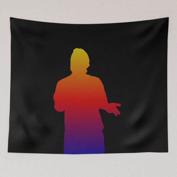 Item preview, Teachurb Questions With Hands Out Colorful Silhouette Gamer Brand Streamer  designed and sold by TeachUrb.