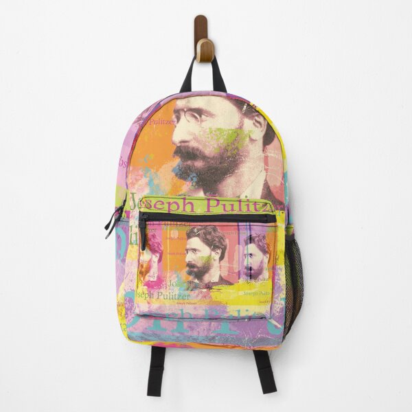 Item preview, Joseph Pulitzer, Journalism designed and sold by Mauswohn.