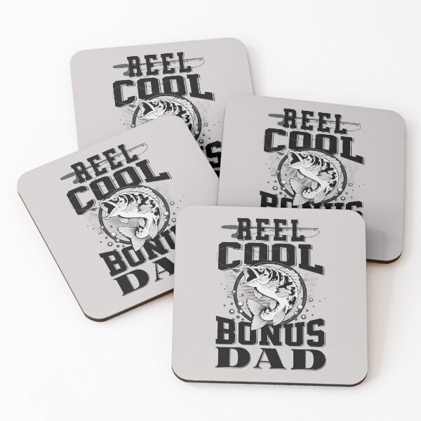 Artikelvorschau, Reel Cool Bonus Papa Angeln Stiefvater Vatertag Weihnachten Lustig entworfen und verkauft von JooArtPrints ★★★★★.