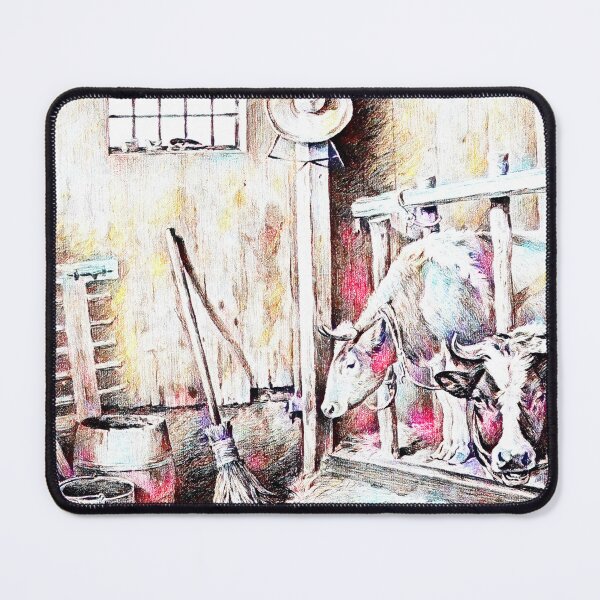 Item preview, Two Cows By Jean Bernard Colorfully Edited designed and sold by TeachUrb.