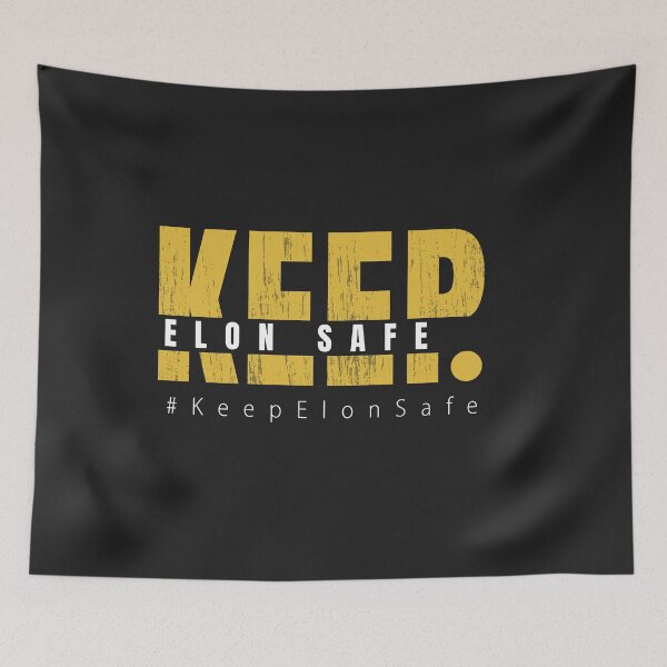 Item preview, Keep Elon Safe #KeepElonSafe designed and sold by deichmonster.