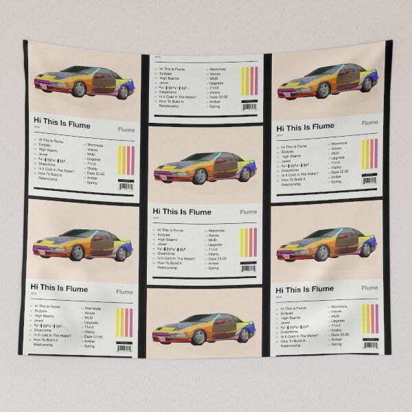 Item preview, Hi This Is Flume Tracklist  designed and sold by DeannaCas61981.