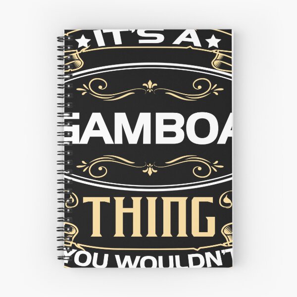 Item preview, Gamboa Name Shirt It's A Gamboa Thing You Wouldn't Understand designed and sold by DamSen18.