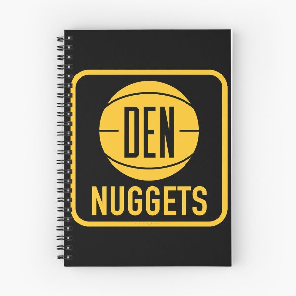 Item preview, Vintage 70's-Styled Basketball Decal - Denver Nuggets (Yellow)  designed and sold by DeannaCas61981.