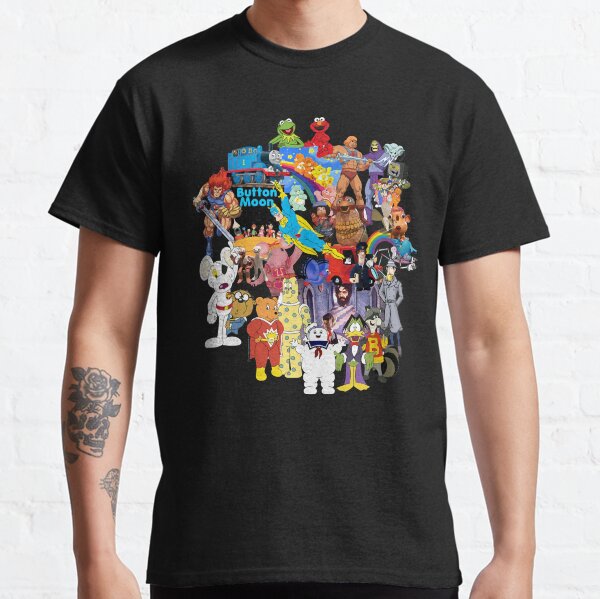 1980's Retro Throwback Mashup Memories - 80's Kids TV shows Classic T-Shirt