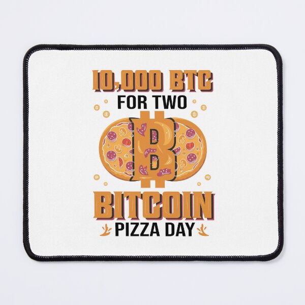 Item preview, 10000 btc for two pizza, bitcoin pizza day, coin, gift, gifts, mug, cup, t-shirt designed and sold by Elshan Ilyasov.