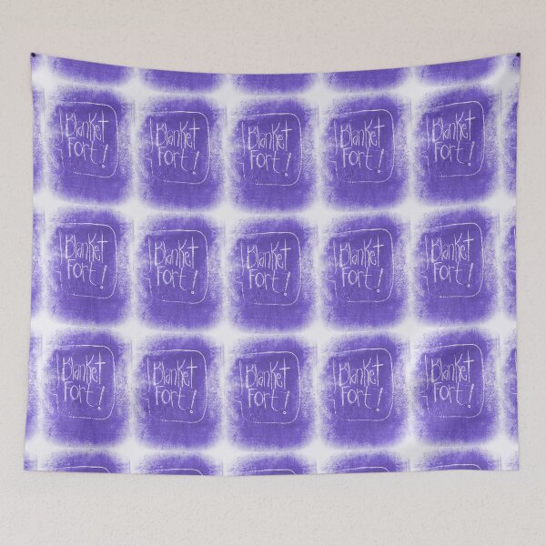 Item preview, Blanket Fort Blue designed and sold by couragesings.
