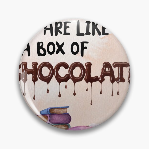 Item preview, Books are like a box of chocolate designed and sold by Juan2320.