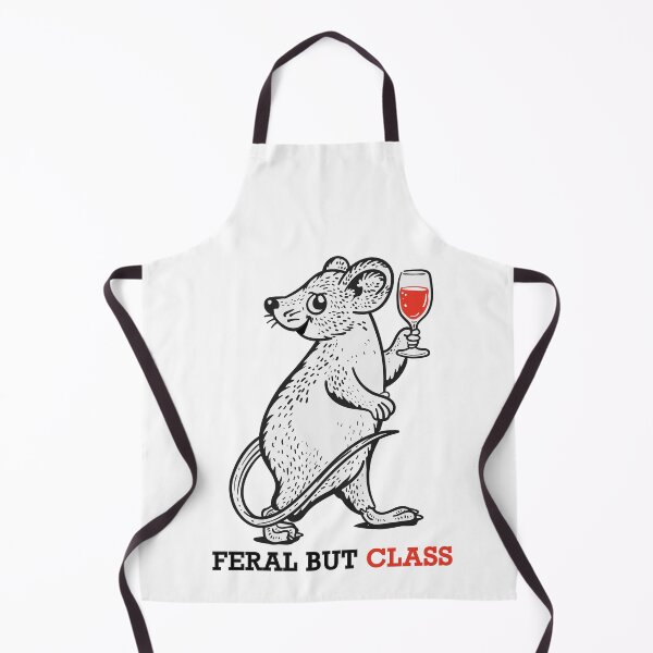 Item preview, I am Feral But Class ( Mouse or Rat ) designed and sold by WULFLAND ARTS.