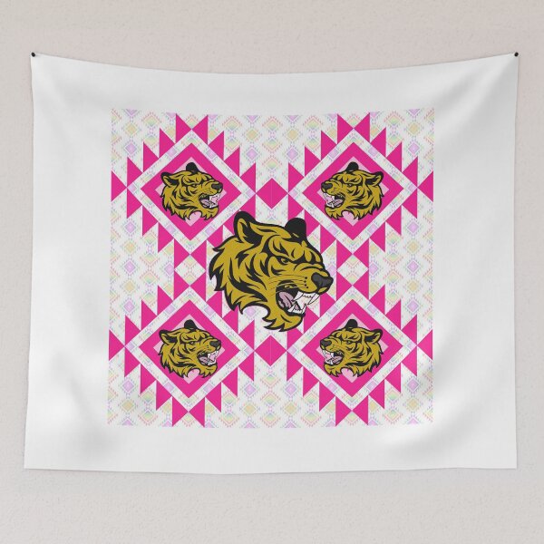 Item preview, El tigre y el diseño del triángulo sin costuras designed and sold by MyMemoriesArts.