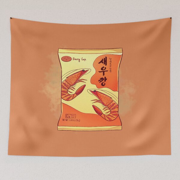 Item preview, Korean Prawn Crackers snack designed and sold by Keffy.