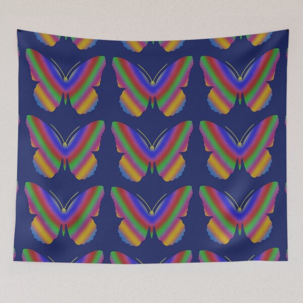 Item preview, Rainbow Glow Butterfly designed and sold by Jane Izzy Designs.