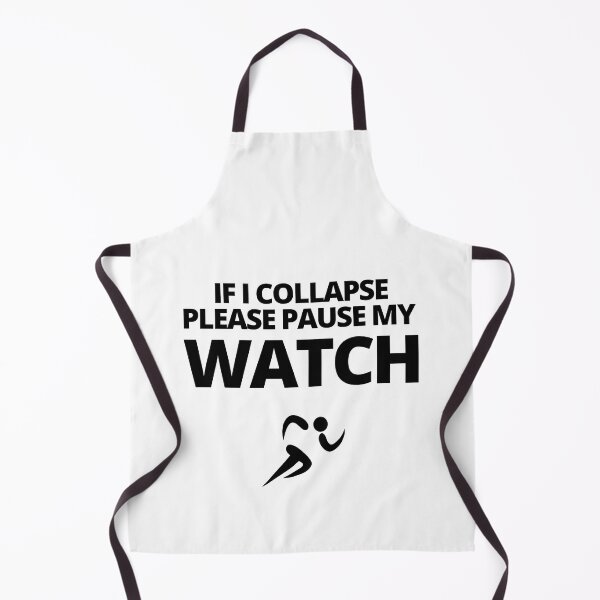 Item preview, If I Collapse Please Pause My Watch - Funny Running II designed and sold by RunPower.