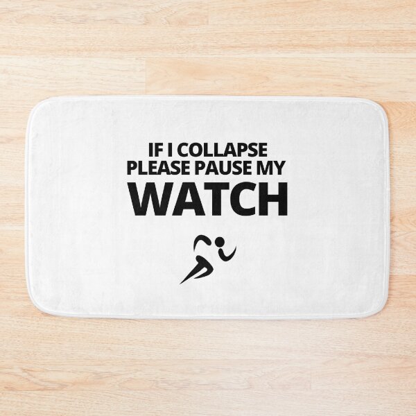 Item preview, If I Collapse Please Pause My Watch - Funny Running II designed and sold by RunPower.