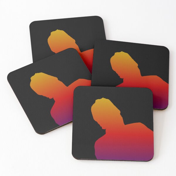 Item preview,  Teachurb Leaning Left Crooked Shadow Colorful Silhouette Gamer Brand Streamer  designed and sold by TeachUrb.
