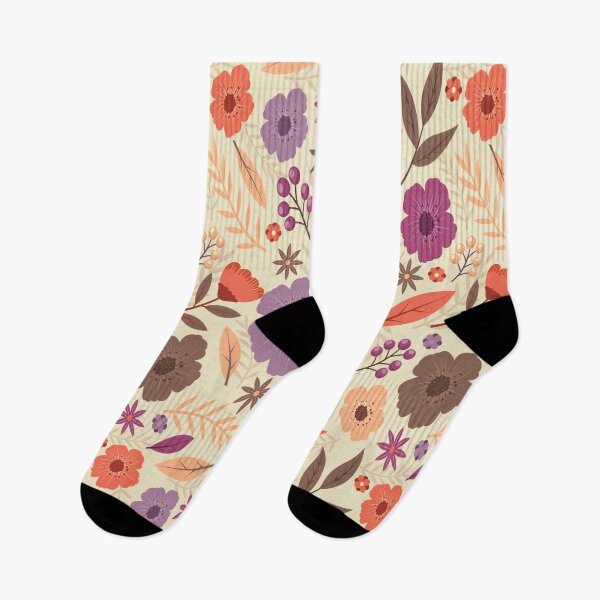 Artikelvorschau, lila und gold Sommer nahtlose Blumenmuster entworfen und verkauft von adeleqo.