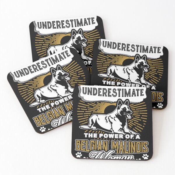 Item preview, Never Underestimate The Power Of A Belgian Malinois Woman designed and sold by UnknownArtistt.