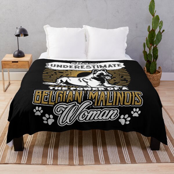 Item preview, Never Underestimate The Power Of A Belgian Malinois Woman designed and sold by UnknownArtistt.