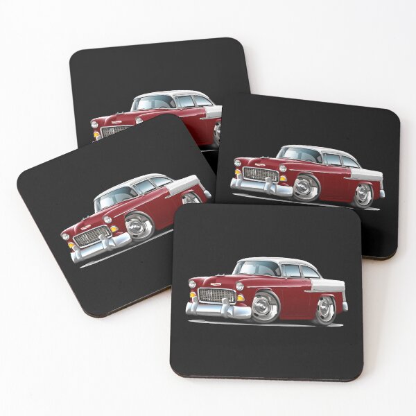 Item preview, 1955 Chevy Belair Maroon Car designed and sold by LucastaZero.