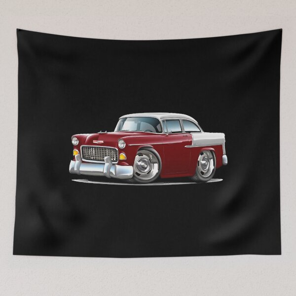 Item preview, 1955 Chevy Belair Maroon Car designed and sold by LucastaZero.
