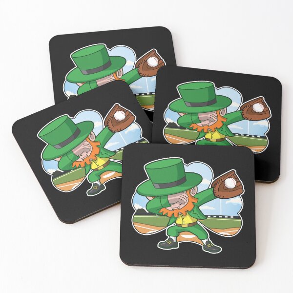 Item preview, Baseball Leprechaun Shamrock St Patricks Day designed and sold by LucastaZero.