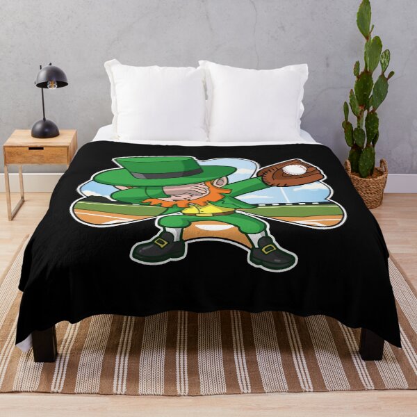 Item preview, Baseball Leprechaun Shamrock St Patricks Day designed and sold by LucastaZero.