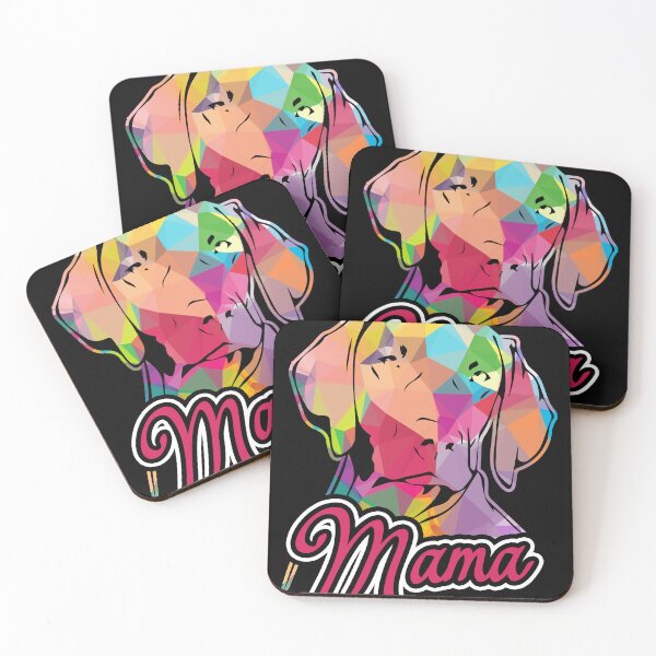 Item preview, Weimaraner Mama Geomatric designed and sold by UnknownArtistt.