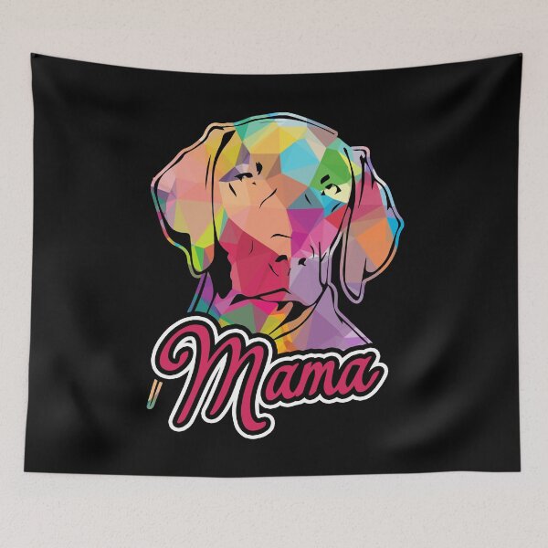Item preview, Weimaraner Mama Geomatric designed and sold by UnknownArtistt.