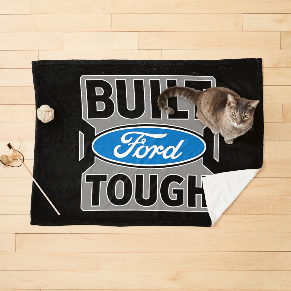 Ford Trucks Built Ford Tough Glass Beer Mug