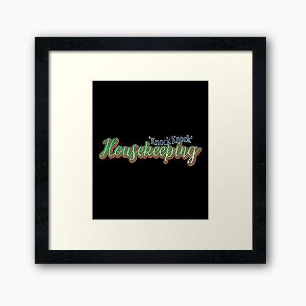 Item preview, knock knock housekeeping obx designed and sold by FrancoAtchou.