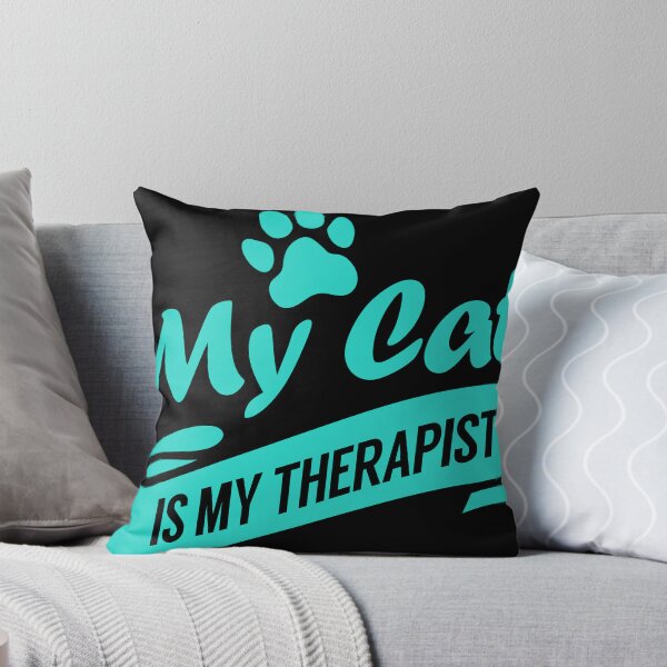 Item preview, Cat T-ShirtMy Cat Is My Therapist T-Shirt_by pako valor designed and sold by Juliettaexton.