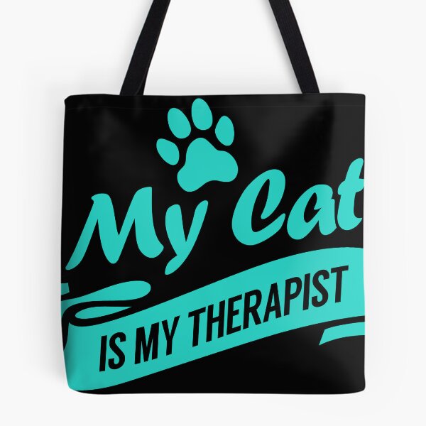 Item preview, Cat T-ShirtMy Cat Is My Therapist T-Shirt_by pako valor designed and sold by Juliettaexton.