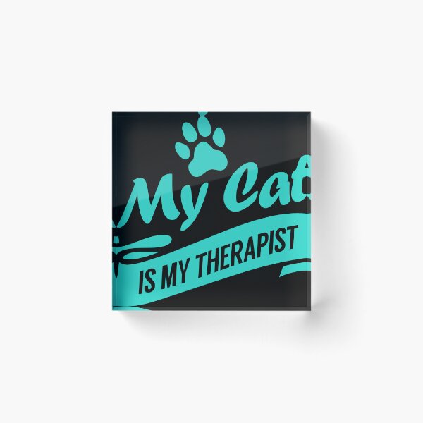 Item preview, Cat T-ShirtMy Cat Is My Therapist T-Shirt_by pako valor designed and sold by Juliettaexton.