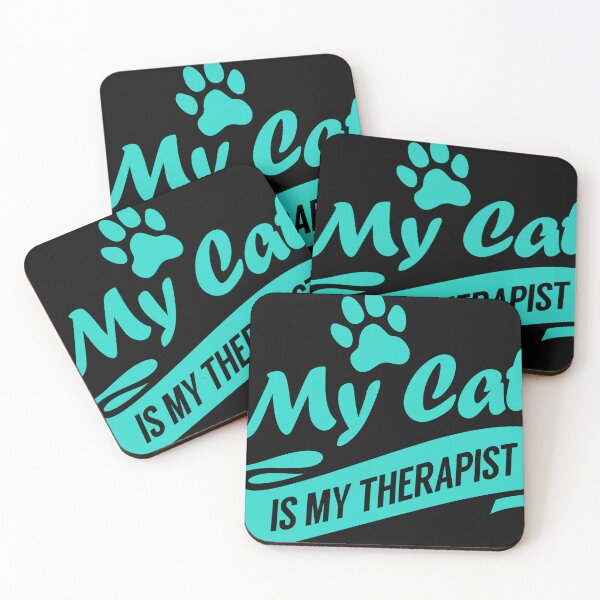 Item preview, Cat T-ShirtMy Cat Is My Therapist T-Shirt_by pako valor designed and sold by Juliettaexton.