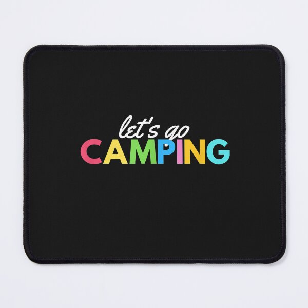 Item preview, LET'S GO CAMPING Fun Graphic RV Travel T-Shirt designed and sold by Kellner-Platt.