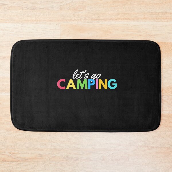 Item preview, LET'S GO CAMPING Fun Graphic RV Travel T-Shirt designed and sold by Kellner-Platt.
