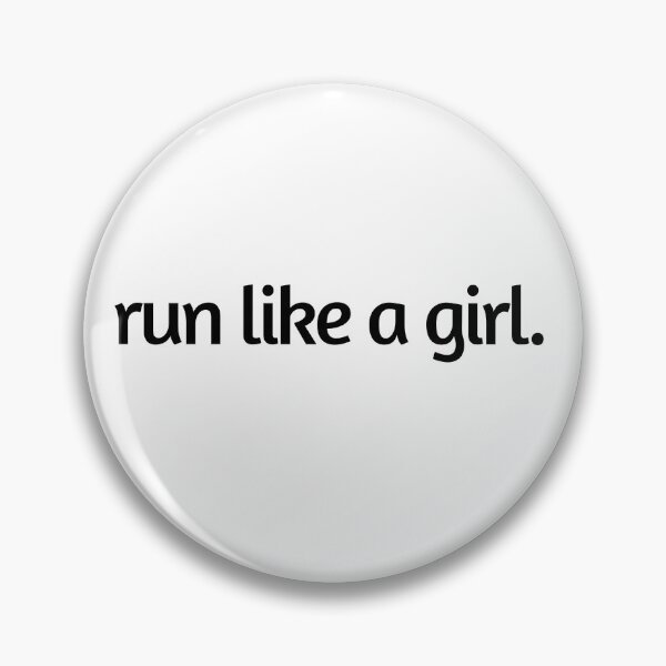 Item preview, Run Like A Girl  - Running I designed and sold by RunPower.